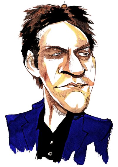 Caricatura de Leif Ove Andsnes de Neale Osborne